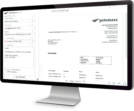 gotomaxx PDFMAILER 6.0 mon3